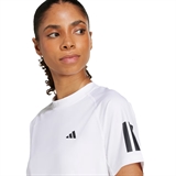 Adidas CLUB TENNIS CLIMACOOL 3-STRIPES (W) Футболка теннисная женская Белый/Черный - фото 320085 Adidas CLUB TENNIS CLIMACOOL 3-STRIPES (W) Футболка теннисная женская Белый/Черный - фото 320085