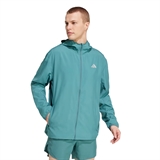 Adidas RUN IT JACKET Куртка ветрозащитная Голубой - фото 320130 Adidas RUN IT JACKET Куртка ветрозащитная Голубой - фото 320130