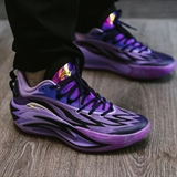 Anta SHOCK WAVE 7 "NEBULA" Кроссовки баскетбольные Фиолетовый/Черный - фото 320449
