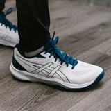 Asics GEL-TACTIC 13 Кроссовки волейбольные Белый/Темно-синий - фото 320491