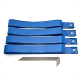 Rusbrand FS-R №05 Комплект для разметки площадки пляжный волейбол Синий - фото 320735