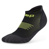 CEP CORE RUN NO SHOW SOCKS 5.0 Носки беговые ультракороткие Черный/Салатовый - фото 320750