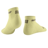 CEP ULTRALIGHT LOW CUT COMPRESSION SOCKS Компрессионные короткие носки для бега ультратонкие Желтый/Серый - фото 320805
