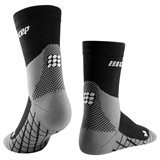 CEP COLD WEATHER MID-CUT SOCKS Компрессионные носки для бега с шерстью мериноса Черный/Cthsq - фото 320814