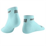 CEP ULTRALIGHT LOW CUT COMPRESSION SOCKS (W) Компрессионные короткие носки для бега ультратонкие женские Голубой - фото 320841