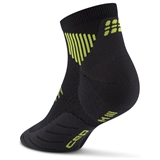 CEP CORE RUN LOW CUT 5.0 Компрессионные короткие носки Черный/Салатовый - фото 320855