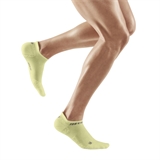 CEP ULTRALIGHT NO SHOW COMPRESSION SOCKS Компрессионные ультракороткие носки Желтый/Серый - фото 320859