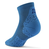 CEP ULTRALIGHT LOW CUT COMPRESSION SOCKS (W) Компрессионные короткие носки для бега ультратонкие женские Голубой/Темно-синий - фото 320869