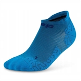 CEP ULTRALIGHT NO SHOW COMPRESSION SOCKS (W) Компрессионные ультракороткие носки женские Голубой/Темно-синий - фото 320894