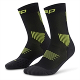 CEP CORE RUN COMPRESSION MID CUT SOCKS 5.0 Компрессионные носки Черный/Салатовый - фото 320904