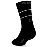 CEP PRO RUN REFLECTIVE MID CUT COMPRESSION SOCKS Компрессионные носки Черный - фото 320908