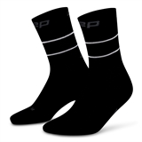 CEP PRO RUN REFLECTIVE MID CUT COMPRESSION SOCKS Компрессионные носки Черный - фото 320911