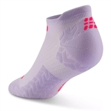 CEP ULTRALIGHT NO SHOW COMPRESSION SOCKS (W) Компрессионные ультракороткие носки женские Фиолетовый/Розовый - фото 320920