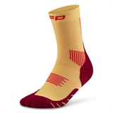 CEP CORE RUN COMPRESSION MID CUT SOCKS 5.0 Компрессионные носки Желтый/Красный - фото 320940