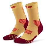 CEP CORE RUN COMPRESSION MID CUT SOCKS 5.0 (W) Компрессионные носки женские Желтый/Красный - фото 320945