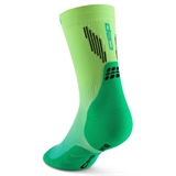 CEP CORE RUN GRADIENT MID CUT COMPRESSION SOCKS 5.0 Компрессионные носки Зеленый/Желтый - фото 320951