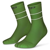 CEP PRO RUN REFLECTIVE MID CUT COMPRESSION SOCKS Компрессионные носки Салатовый - фото 320962