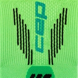 CEP CORE RUN GRADIENT MID CUT COMPRESSION SOCKS 5.0 (W) Компрессионные носки женские Зеленый/Желтый - фото 320972