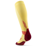 CEP CORE RUN TALL COMPRESSION SOCKS 5.0 Компрессионные гольфы Желтый/Красный - фото 321009
