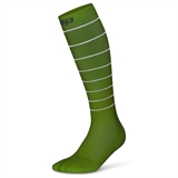 CEP PRO RUN REFLECTIVE TALL COMPRESSION SOCKS (W) Компрессионные гольфы женские Салатовый - фото 321045