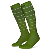 CEP PRO RUN REFLECTIVE TALL COMPRESSION SOCKS (W) Компрессионные гольфы женские Салатовый - фото 321050