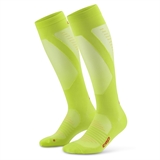 CEP PRO RUN ULTRALIGHT TALL COMPRESSION SOCKS Компрессионные гольфы ультратонкие Салатовый - фото 321107