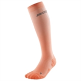 CEP ULTRALIGHT TALL COMPRESSION SOCKS (W) Компрессионные гольфы ультратонкие женские Коралловый - фото 321112