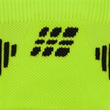 CEP CORE RUN LOW CUT 5.0 Компрессионные короткие носки Салатовый/Черный - фото 321129