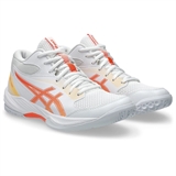 Asics GEL-TASK MT 4 (W) Кроссовки волейбольные женские Белый/Оранжевый - фото 321163