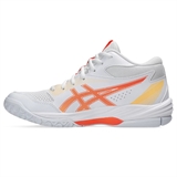 Asics GEL-TASK MT 4 (W) Кроссовки волейбольные женские Белый/Оранжевый - фото 321165