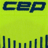 CEP CORE RUN MERINO TALL COMPRESSION SOCKS (W) Компрессионные гольфы женские Желтый/Темно-синий/Голубой - фото 321442