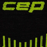 CEP CORE RUN MERINO TALL COMPRESSION SOCKS Компрессионные гольфы Черный/Желтый - фото 321473