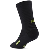 CEP RUN ULTRALIGHT MID CUT COMPRESSION SOCKS Компрессионные носки Черный/Желтый - фото 321543
