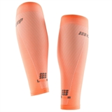 CEP ULTRALIGHT COMPRESSION CALF SLEEVES (W) Компрессионные гетры для бега ультратонкие женские Коралловый - фото 321556
