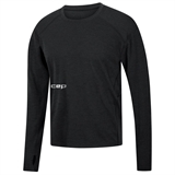 CEP CORE RUN MERINO LONG SLEEVE SHIRT Футболка утепленная беговая с длинным рукавом Черный - фото 321594