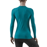 CEP ULTRALIGHT LONG SLEEVE RUN SHIRT (W) Футболка беговая с длинным рукавом женская Темно-синий - фото 321608