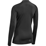 CEP COLD WEATHER LONG SLEEVE (W) Лонгслив утепленный беговой женский Черный - фото 321686