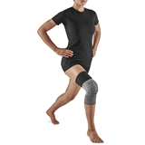 CEP MAX SUPPORT KNEE SLEEVE Компрессионный бандаж на колено Черный/Белый - фото 321824