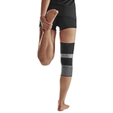 CEP MAX SUPPORT KNEE SLEEVE Компрессионный бандаж на колено Черный/Белый - фото 321826