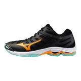 Mizuno WAVE VOLTAGE 2 Кроссовки волейбольные Черный/Мятный - фото 322118