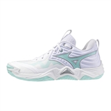 Mizuno WAVE MOMENTUM ELITE (W) Кроссовки волейбольные женские Белый/Мятный - фото 322124