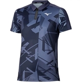 Mizuno DAYBREAKERS SHADOW T-SHIRT Футболка теннисная Темно-синий/Серый - фото 322183