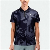 Mizuno DAYBREAKERS SHADOW T-SHIRT Футболка теннисная Темно-синий/Серый - фото 322185