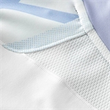 Mizuno DAYBREAKERS PRINTED TEE (W) Футболка теннисная женская Белый/Фиолетовый - фото 322201