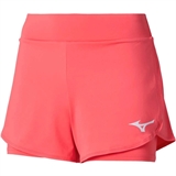 Mizuno FLEX SHORT (W) Шорты теннисные женские Розовый - фото 322203