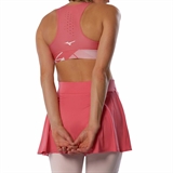 Mizuno DAYBREAKERS PADDED BRA (W) Топ теннисный женский Розовый/Серый - фото 322223