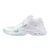 Mizuno WAVE LIGHTNING Z8 MID (W) Кроссовки волейбольные женские Белый/Мятный - фото 322232