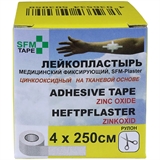 SFM 4 см Х 2,5 м Пластырь катушечный цинкоксидный на тканевой основе Белый - фото 322456