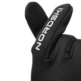 Nordski RUN BLACK Варежки-перчатки беговые Черный - фото 322555