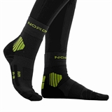 Nordski RUN ALL YEAR BLACK/LIME Носки высокие Черный/Зеленый - фото 322572